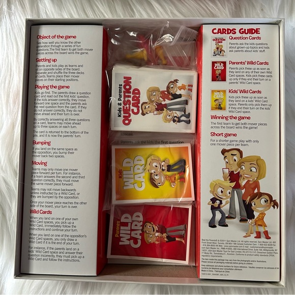 BEAT THE PARENTS BOARD GAME IT’S KIDS VS GROWN-UPS IN THIS FUN FILLED CHALLENGE - Picture 3 of 4